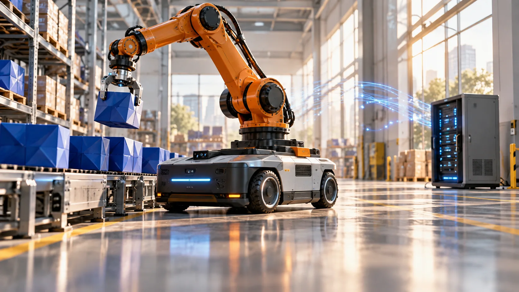 ¿Y si el robot no cargara todo su cerebro? Microsoft prueba inferencia fuera del dispositivo