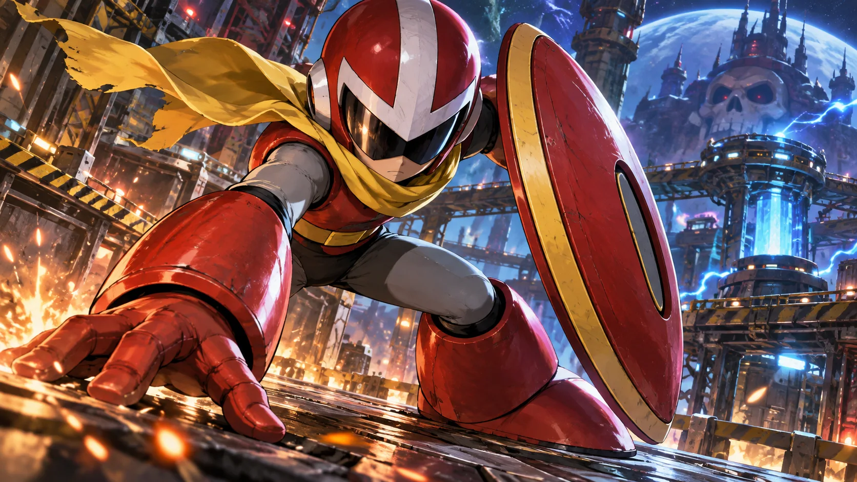 Proto Man vuelve a la acción en Mega Man: Dual Override