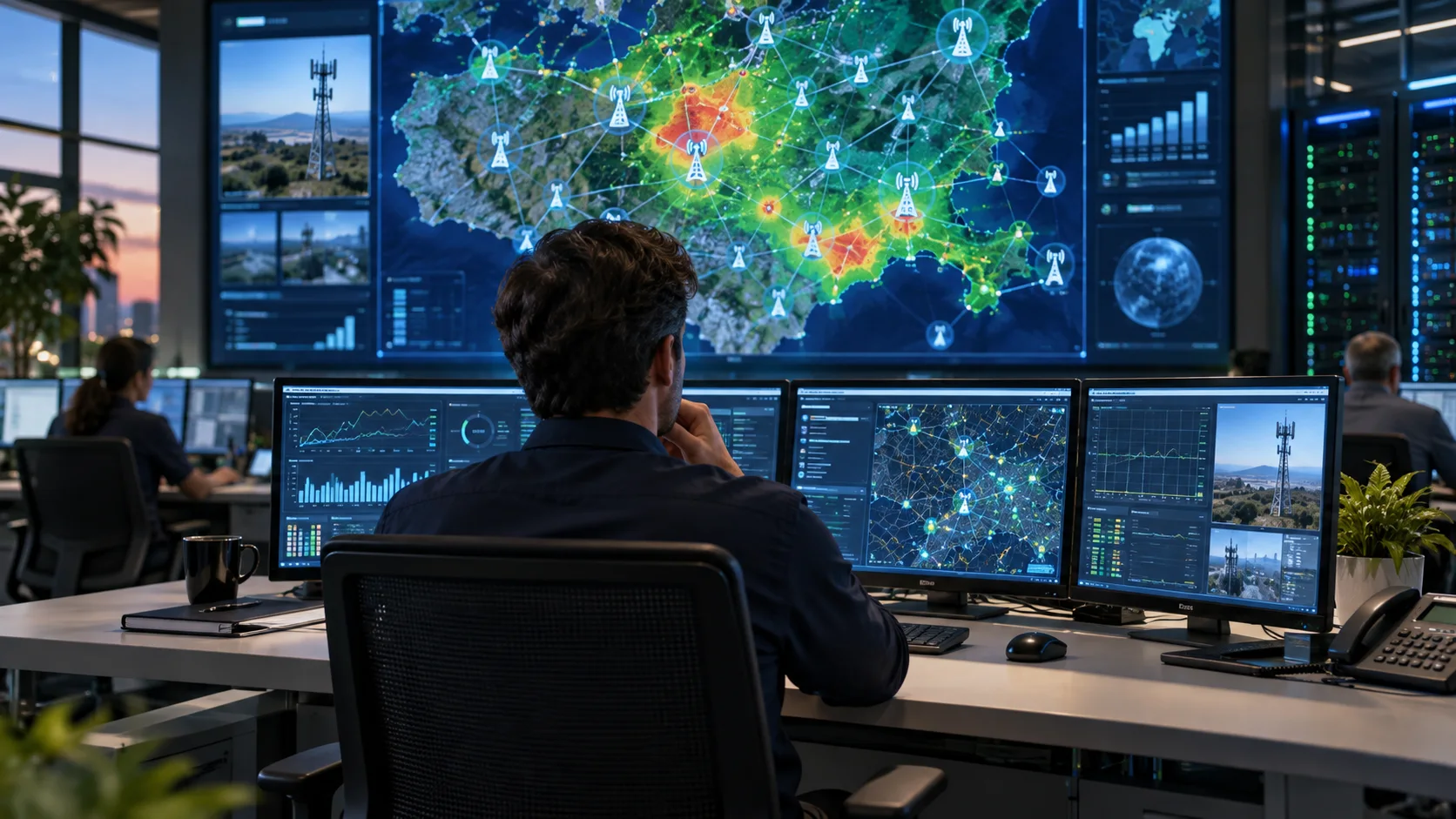 Nokia y Microsoft conectan datos y agentes para automatizar redes móviles
