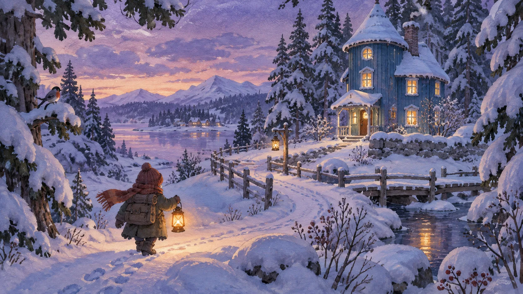 Moomintroll: Winter’s Warmth llega a PS5 con una aventura de nieve y acuarelas