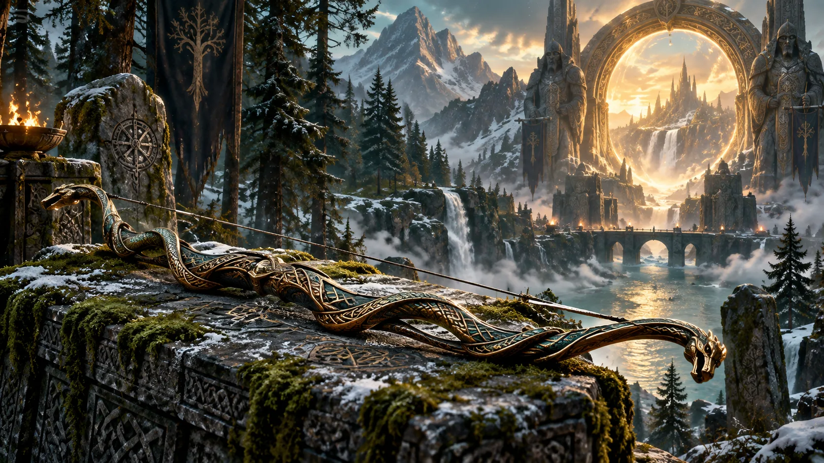 God of War Laufey abre hoy sus preventas y revela el arco serpiente de Faye